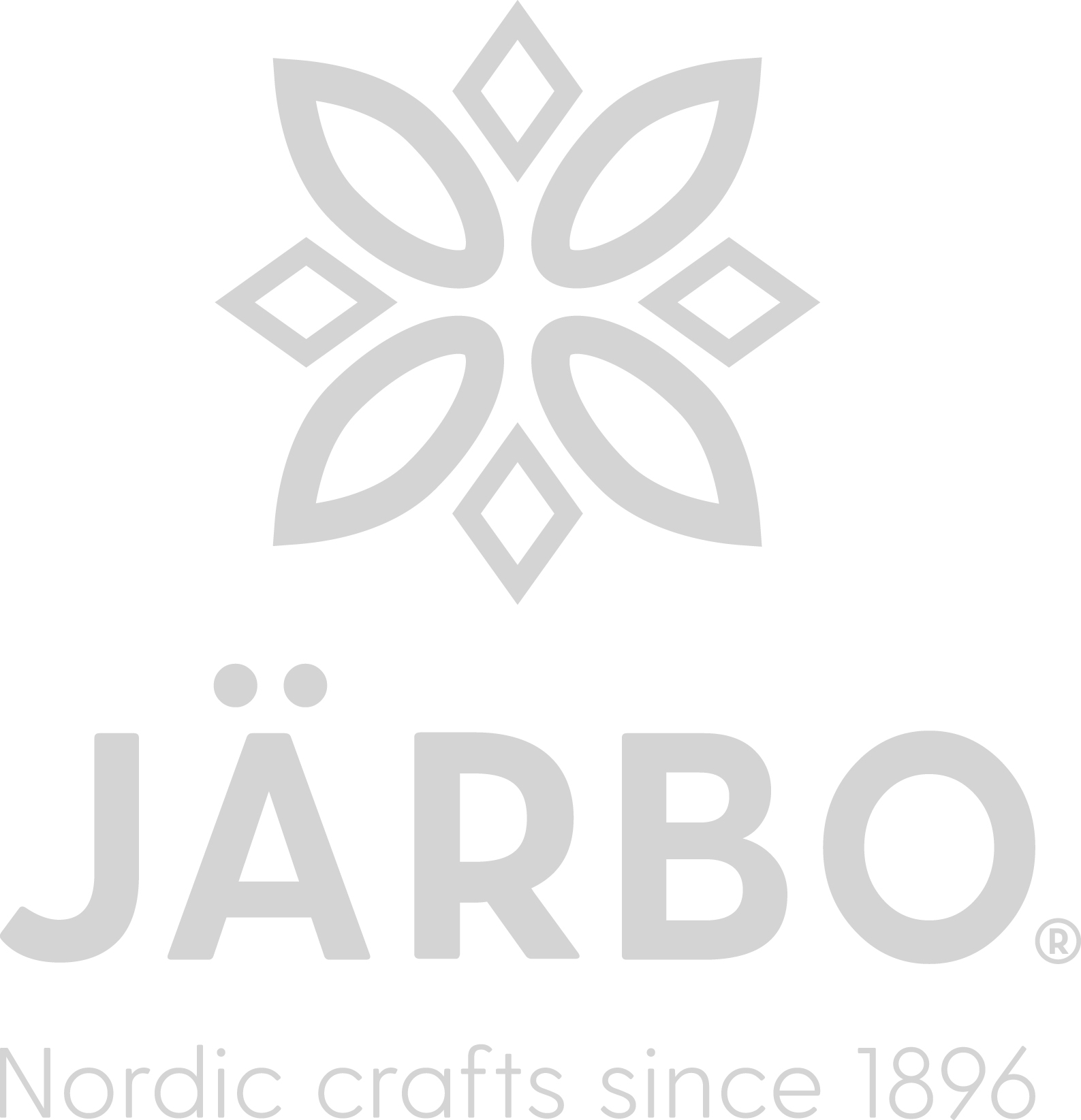 Järboros - nett damevott med tofarget mønster og dobbel kant